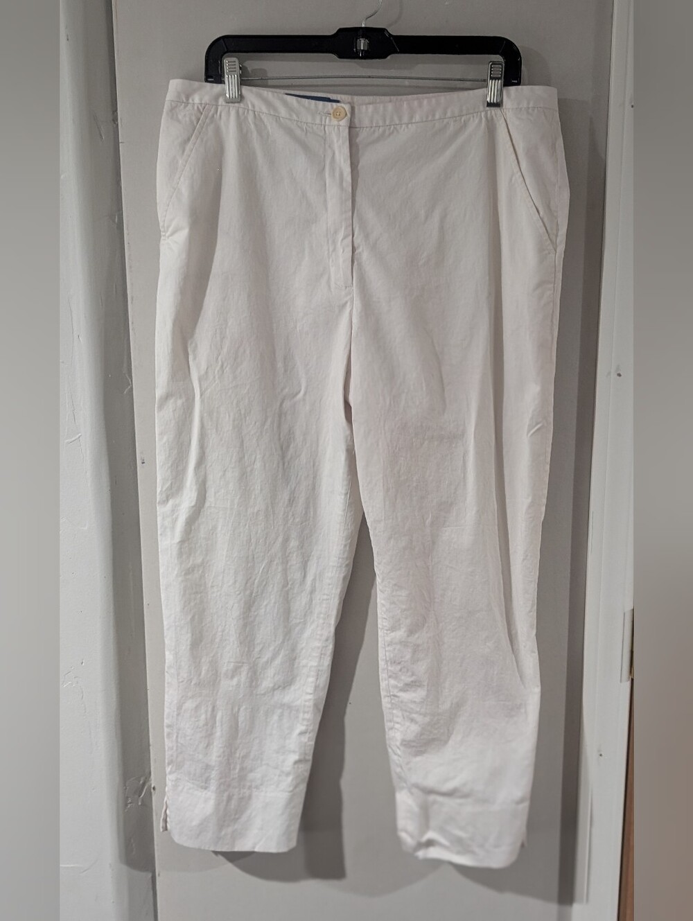Faconnable White Women's Chinos